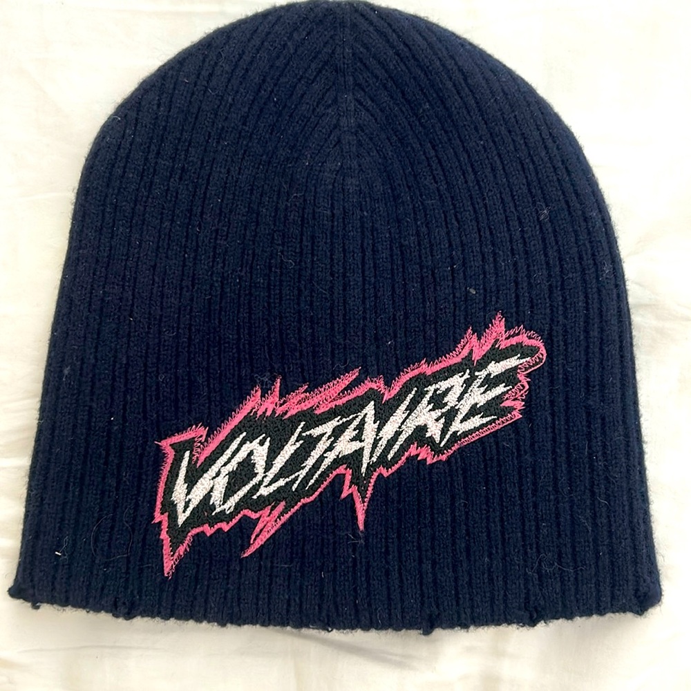 Zadig & Voltaire Black Knit Beanie